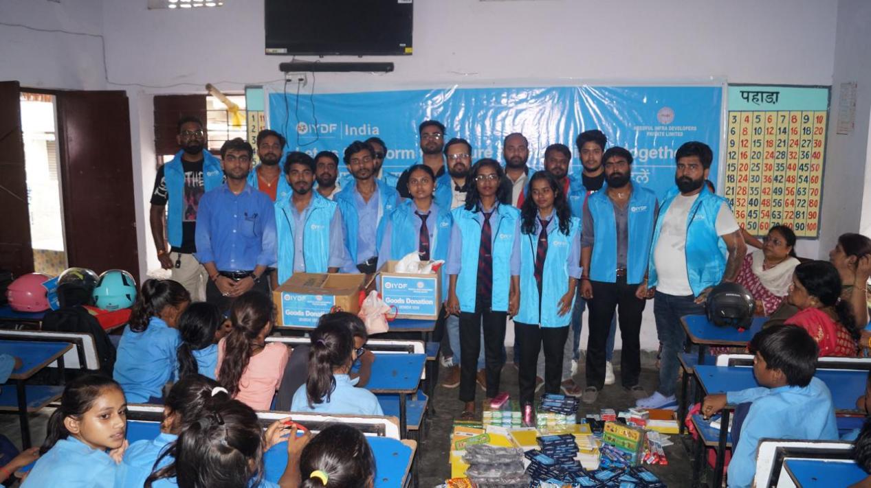 IYDF and Heedful Infra Developers Private Limited Host Charity Event for Underprivileged Children in Patna