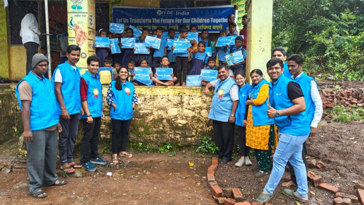 IYDF and Sambha Agro Farmers Producers Company Ltd. Nashik Bring Care and Hope to Underprivileged Children in Rural Maharashtra