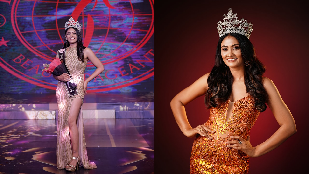 Farmer’s daughter Sowmya CM will represent India in the Miss Globe 2024 at Albania
