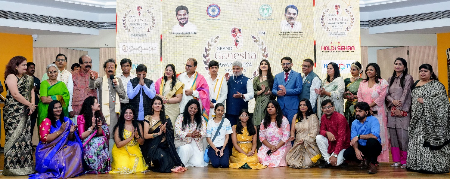 GRAND GANESHA AWARDS 2024 concludes at hyderabad