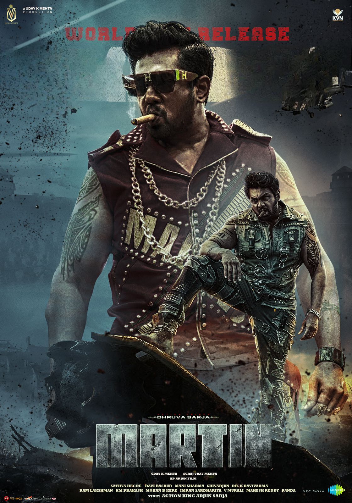 Excitement Builds as Dhruva Sarja’s Martin Hits Theaters