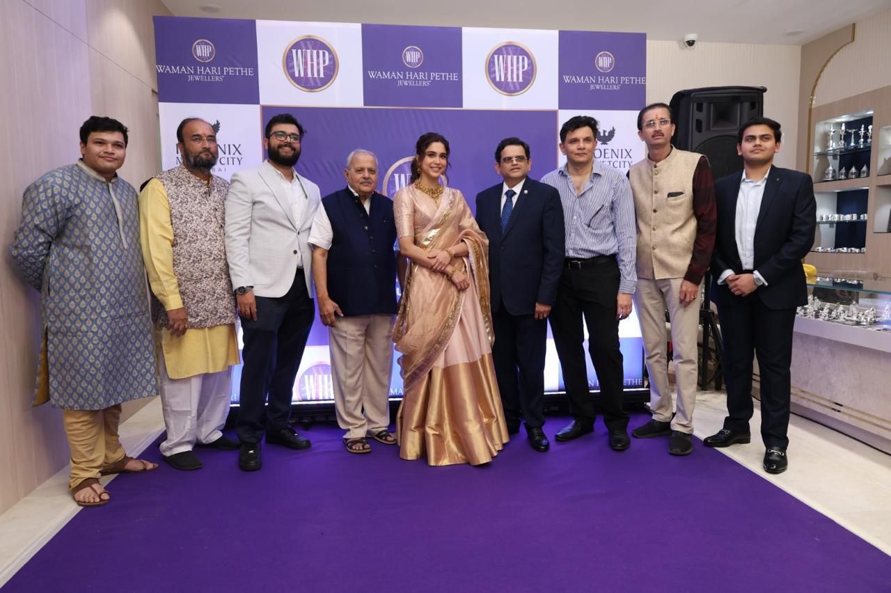 Waman Hari Pethe Jewellers announces Bollywood star Sharvari as their brand ambassador