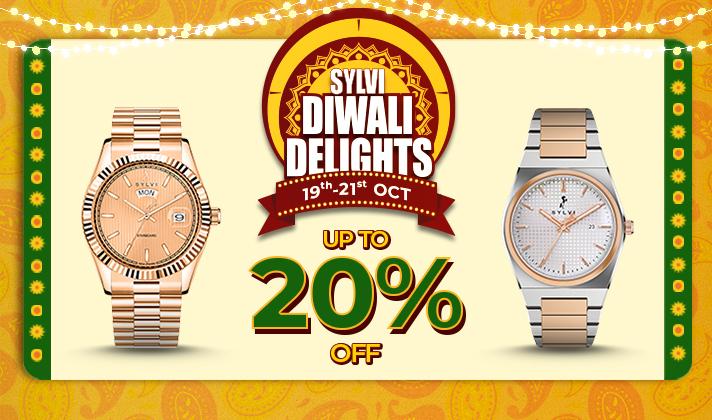 Get Ready for the Sylvi Diwali Delights Sale: Luxury Wristwatches at Unbeatable Festive Prices