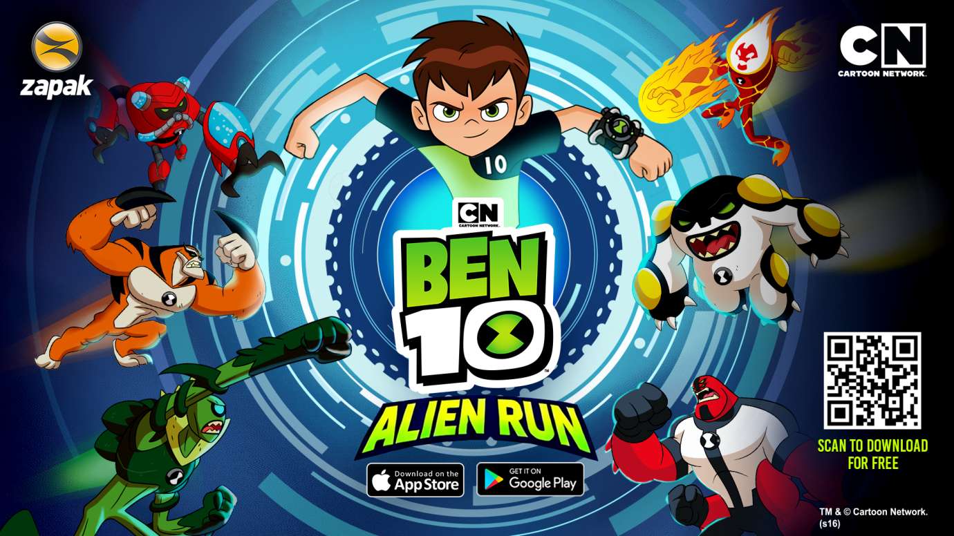 Zapak Games and Warner Bros. Discovery Unveil New Mobile Game, Ben 10: Alien Run on International Ben10 Day