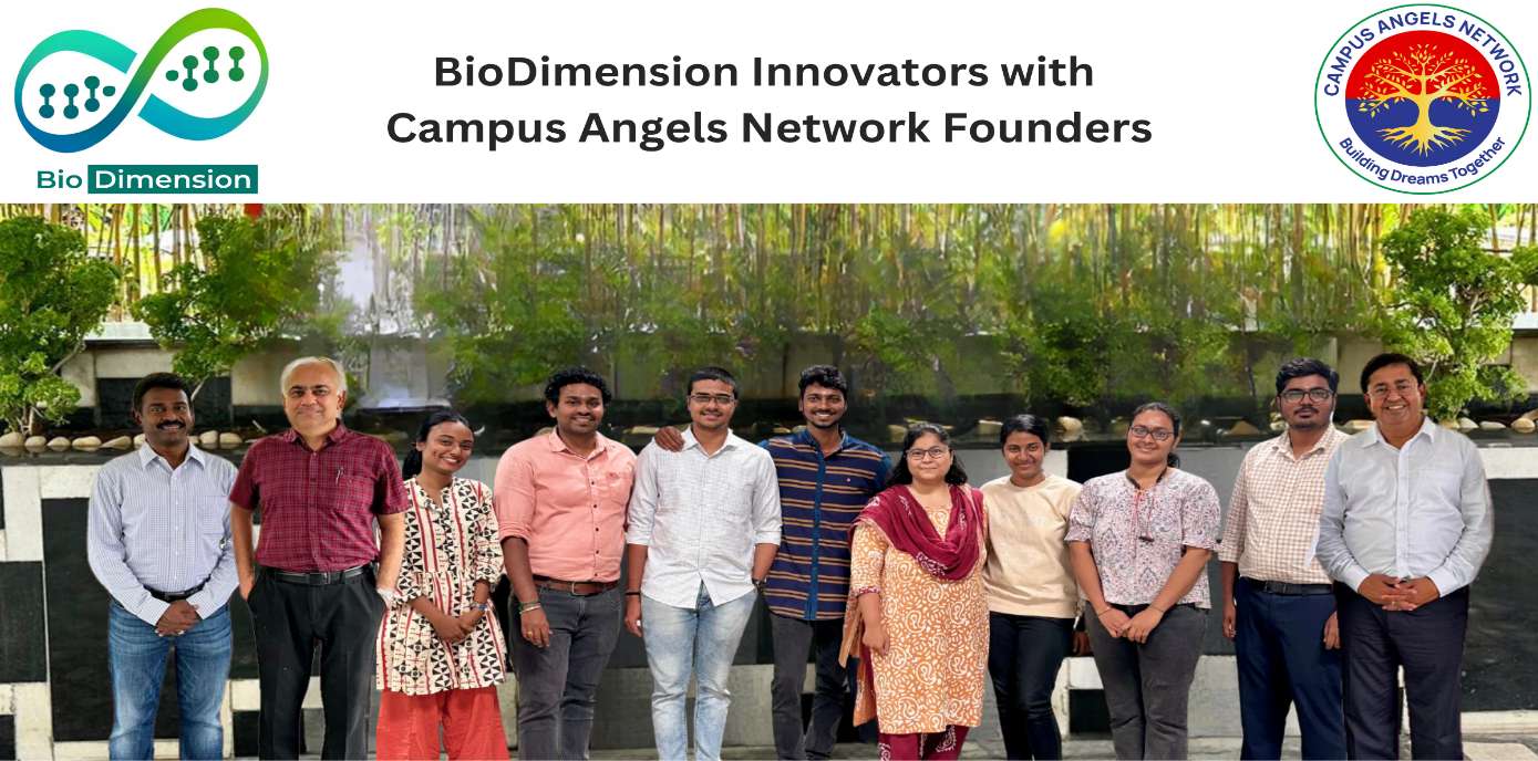Biodimension Technology Secures ₹121 Lakh in Funding Led by Campus Angels Network
