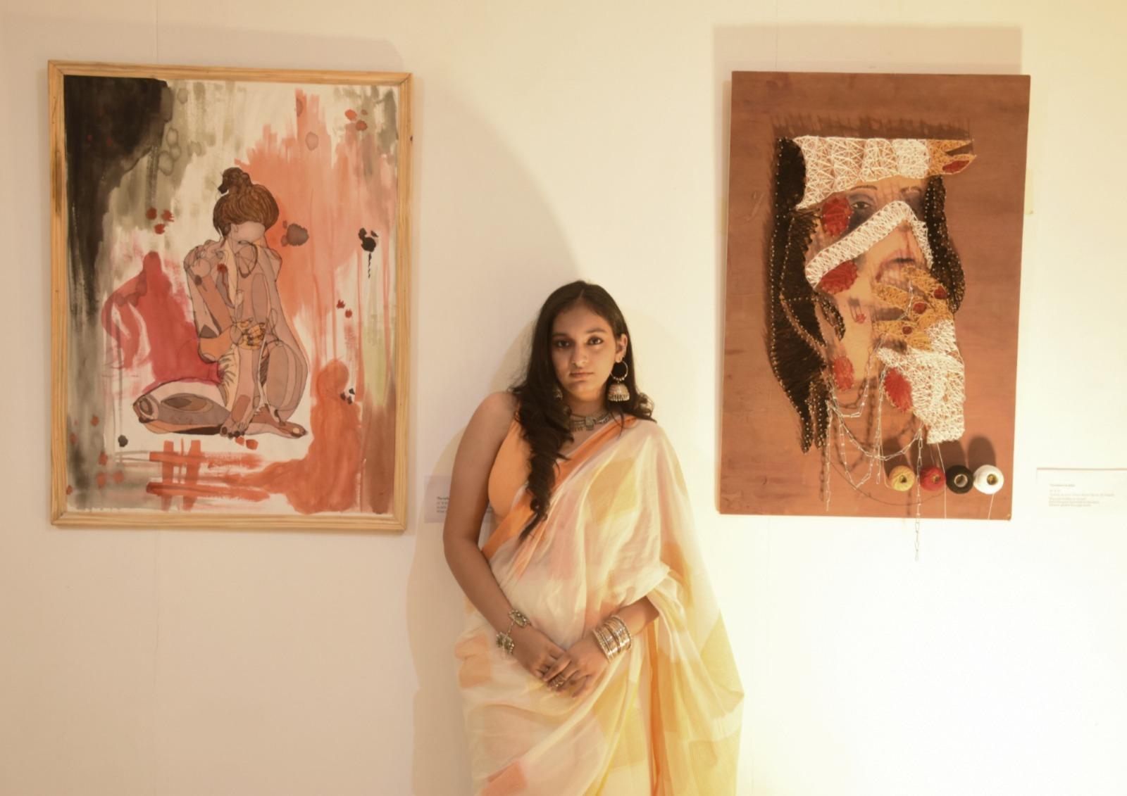 Young Delhi Artist Suhani Ahuja Breaks Silence On Womanhood With Her Exhibition ‘Her Astitva’