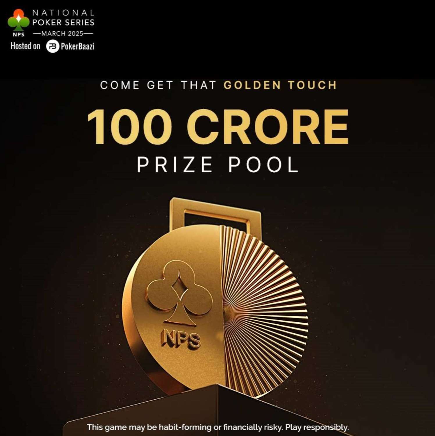 National Poker Series India Reveals an Unprecedented Prize Pool of 100 Crore for its 2025 Edition
