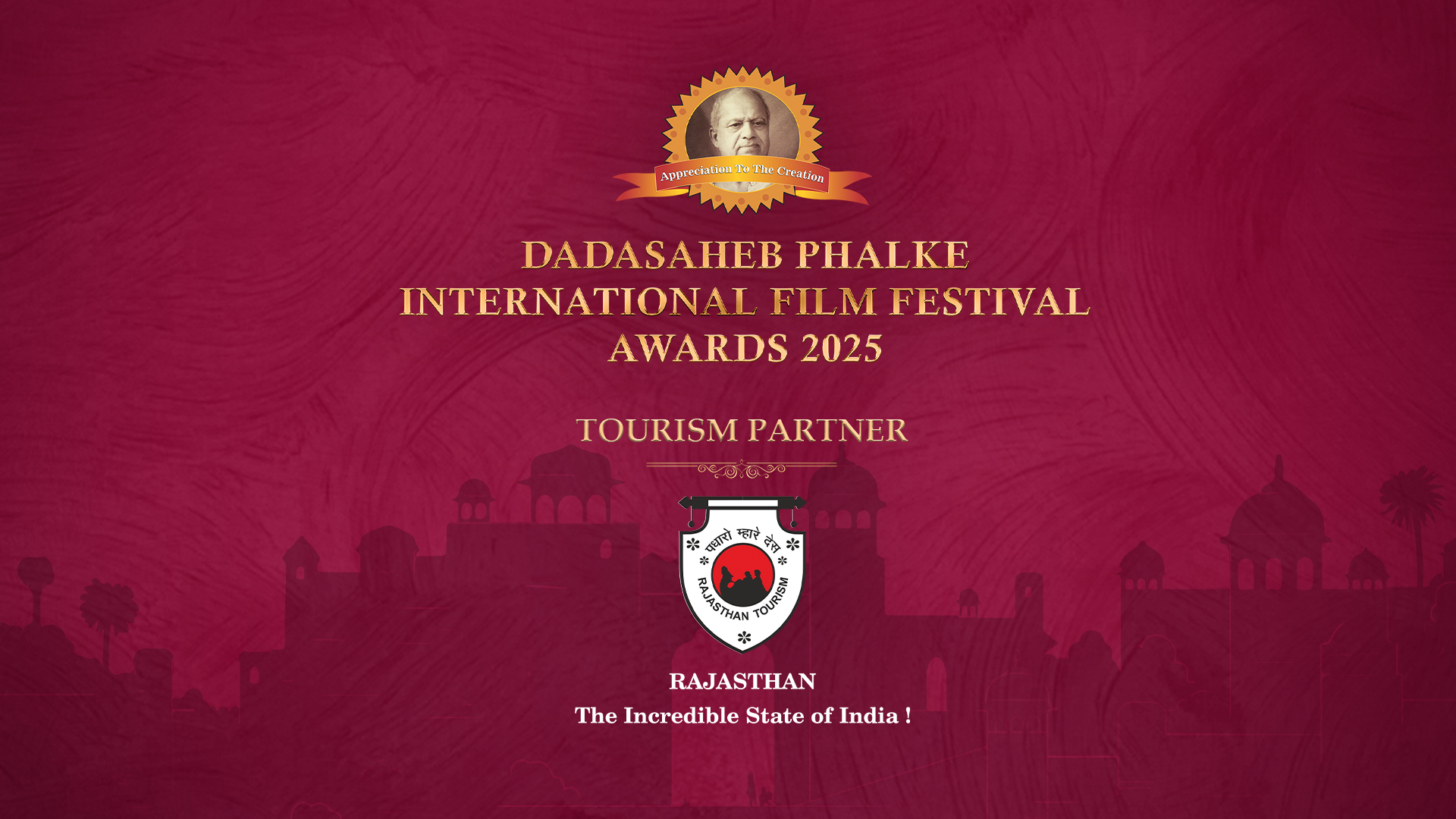 Rajasthan Tourism Announced as the Official Tourism Partner of India’s Most Prestigious ‘Dadasaheb Phalke International Film Festival Awards 2025’